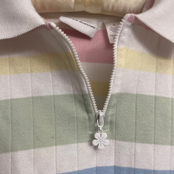 Price firm : VTG striped collared shirt - Picture 2 of 6